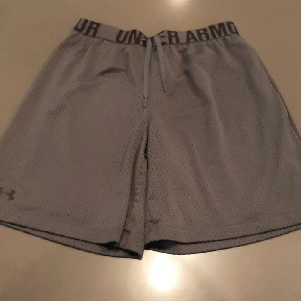 Under Armour Gray Athletic Shorts